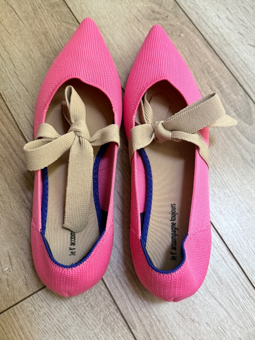 Becker’s Amsterdam Paris Elegant Parisian Ballerinas W/Stylish Bow Size 39/8.5